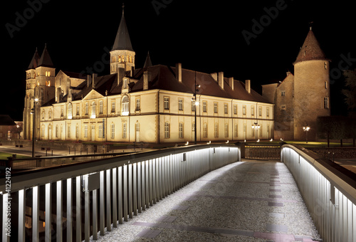 The basilica du Sacre Coeur in Paray-le-Monial photo