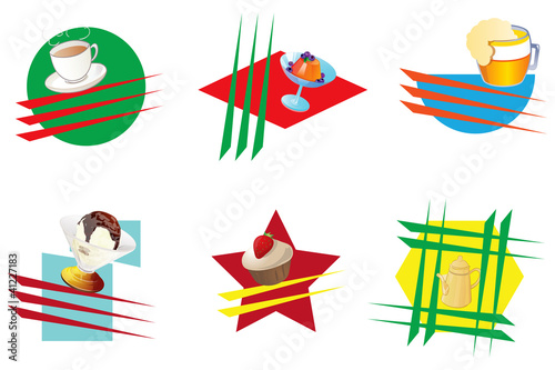 Icons for cafes
