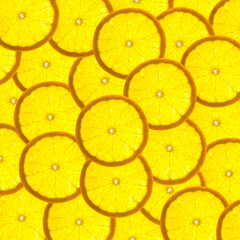Keuken achterwand Plakjes fruit Sinaasappelschijfjes citrus achtergrond  © Taiga