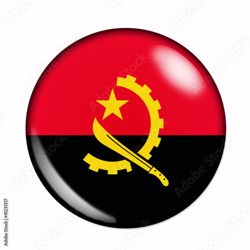 Button flag of Angola