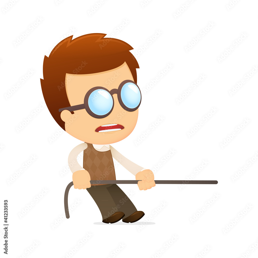 funny cartoon genius