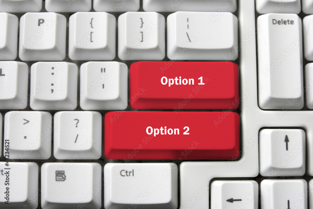 Computer Keyboard with Option Concept Computer Keyboard with Option Concept
