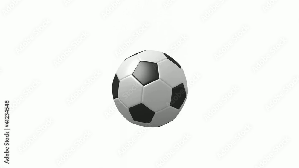 Animation eines springenden Fussballs (Full HD, 30 FPS) Animation eines springenden Fussballs (Full HD, 30 FPS)