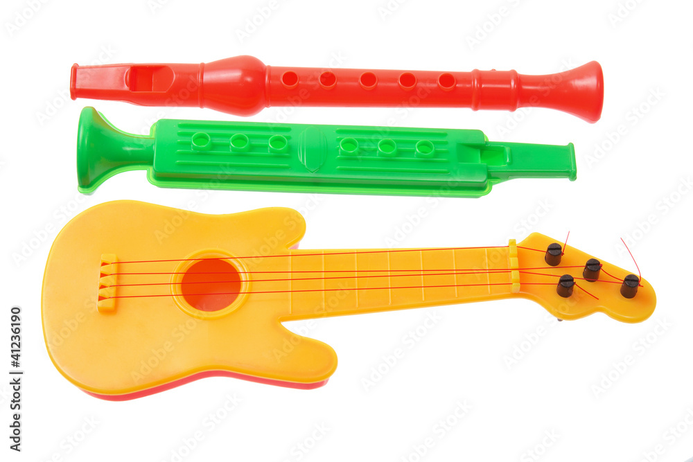 Naklejka premium Toy Musical Instruments
