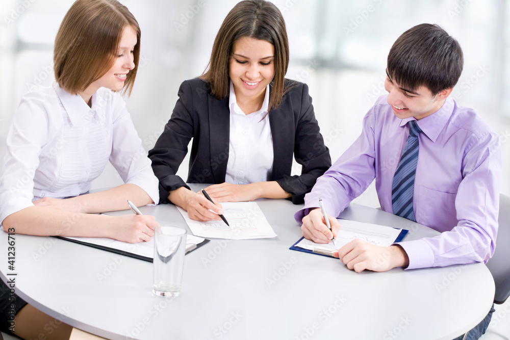 Obraz premium Business people