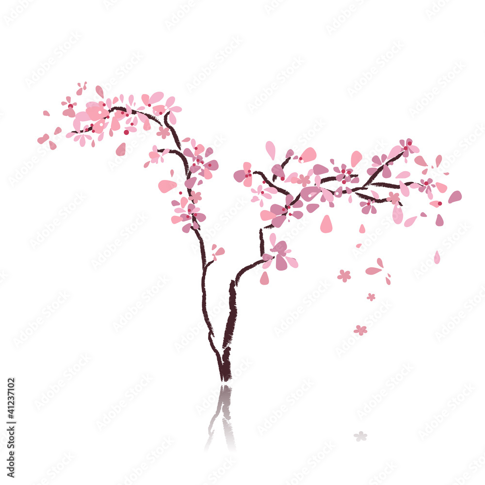 Fototapeta premium cherry tree