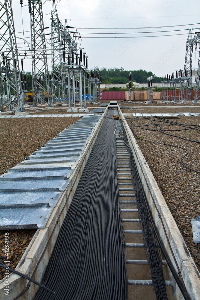 Cable trench