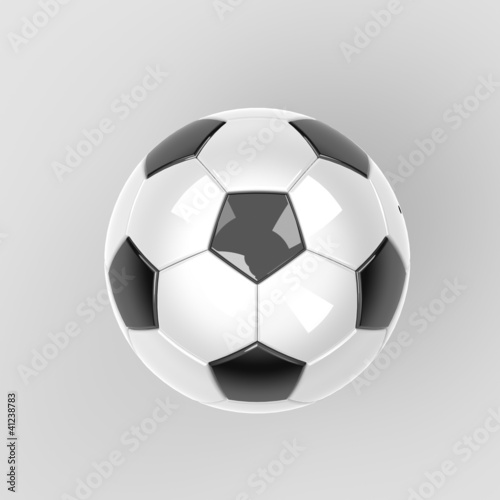 Soccer of football close up isolate graphic