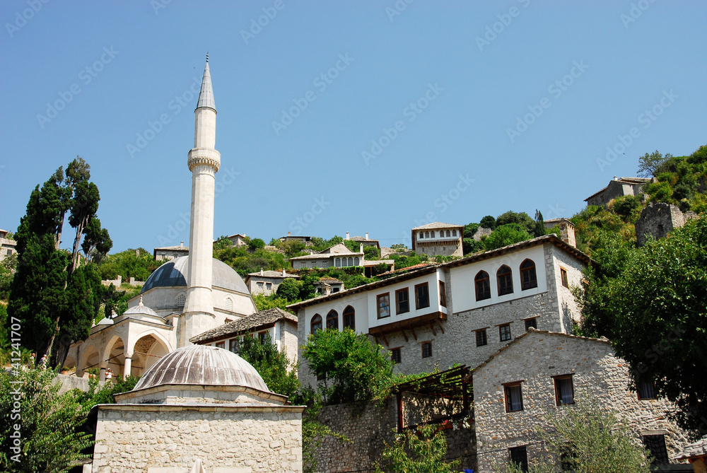 Mosque of Hadzi Alija, Mostar ( Bosnia and Herzegovina)