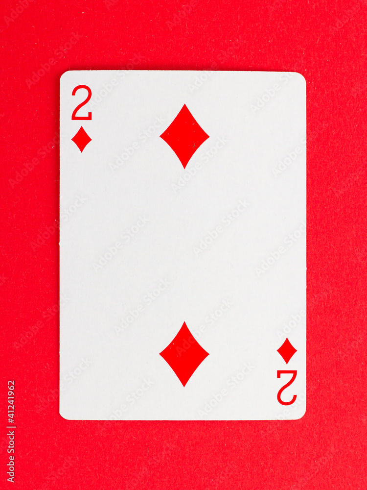 Obraz premium Playing card (two)