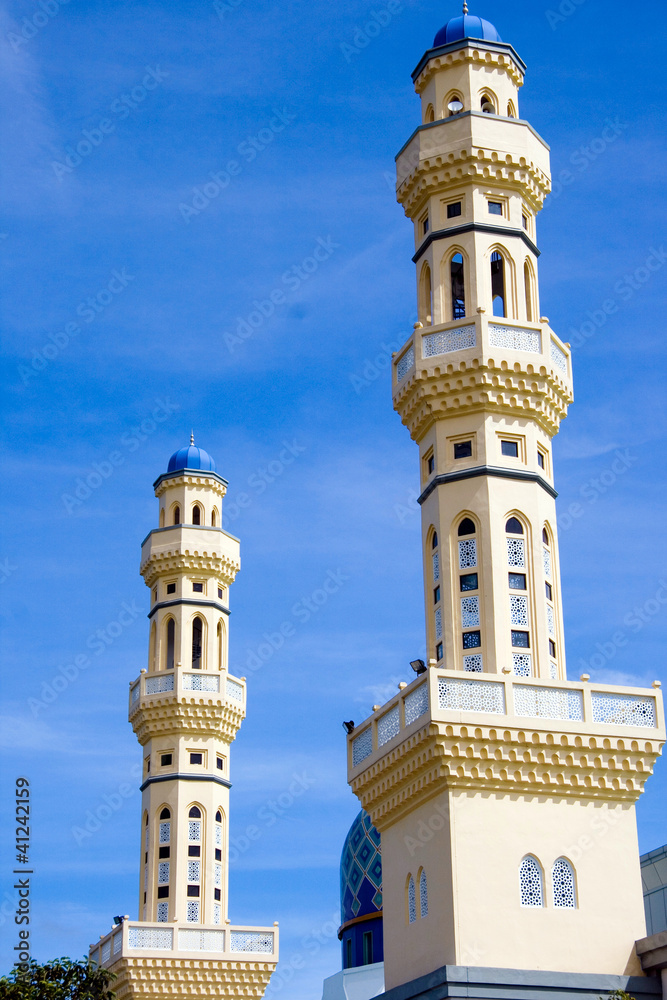 Moschea di Kota Kinabalu - Minareti