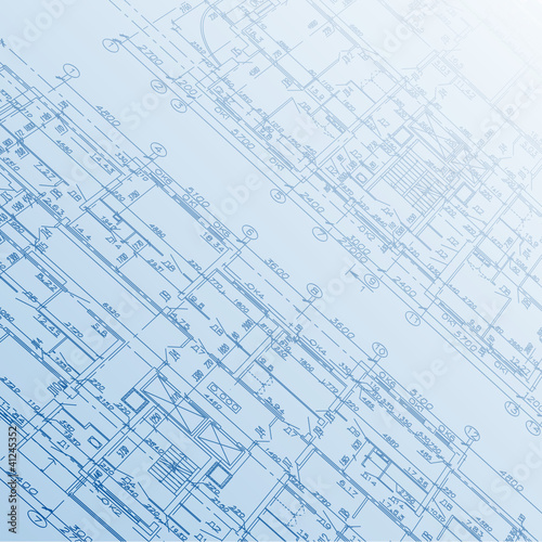 Architectural background. Part of architectural project