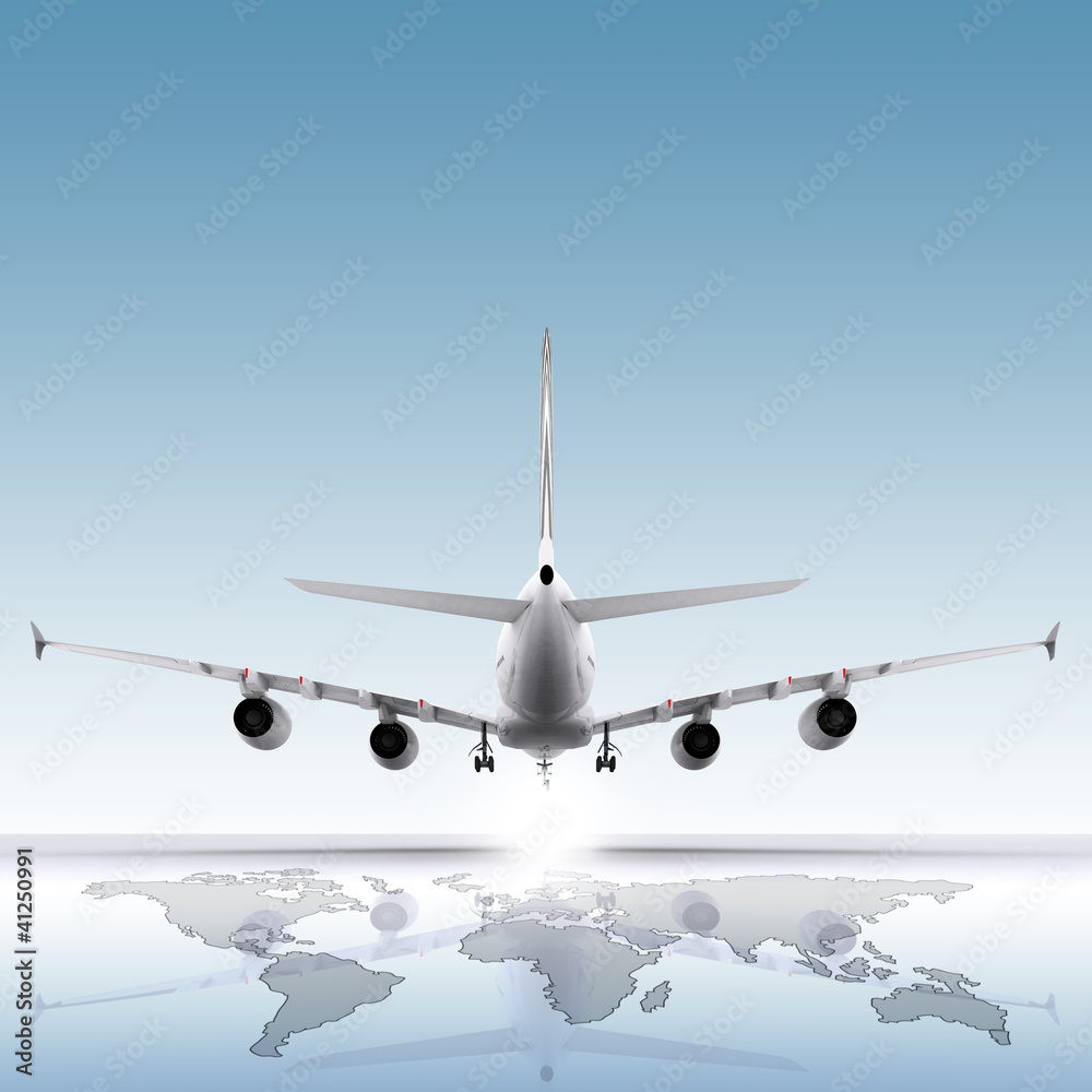 aircraft landing on the earth aircraft landing on the earth