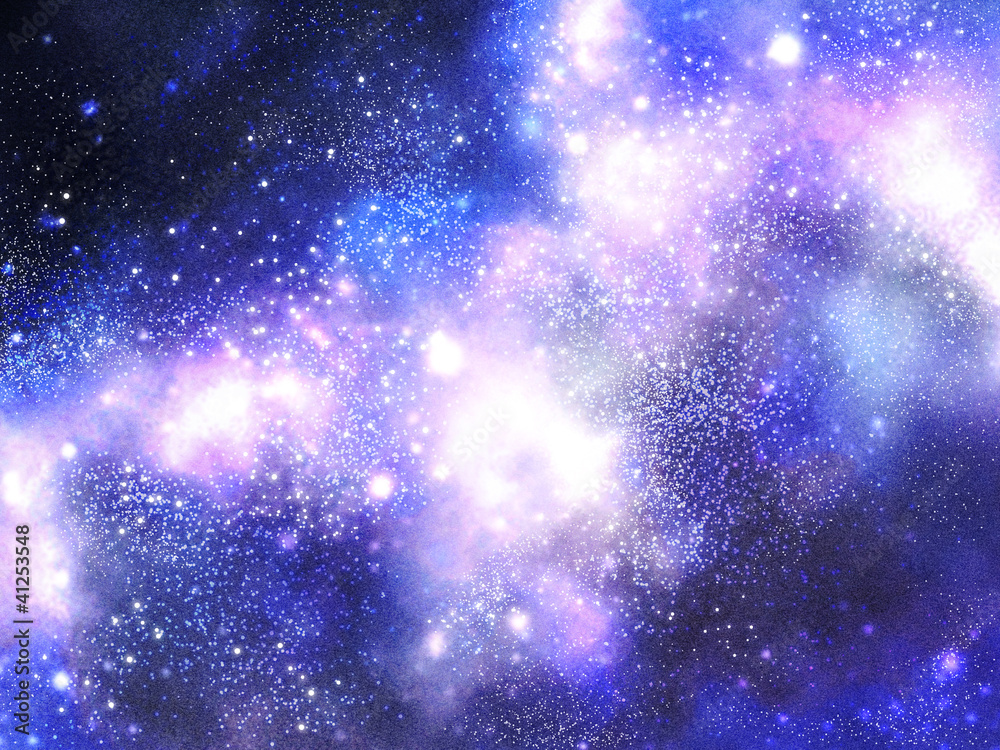 Naklejka premium droga Mleczna