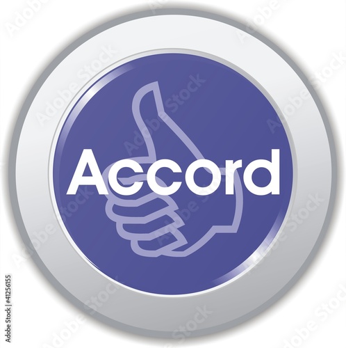 bouton accord