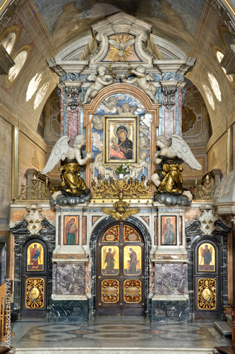 abbazia grottaferrata iconostasi