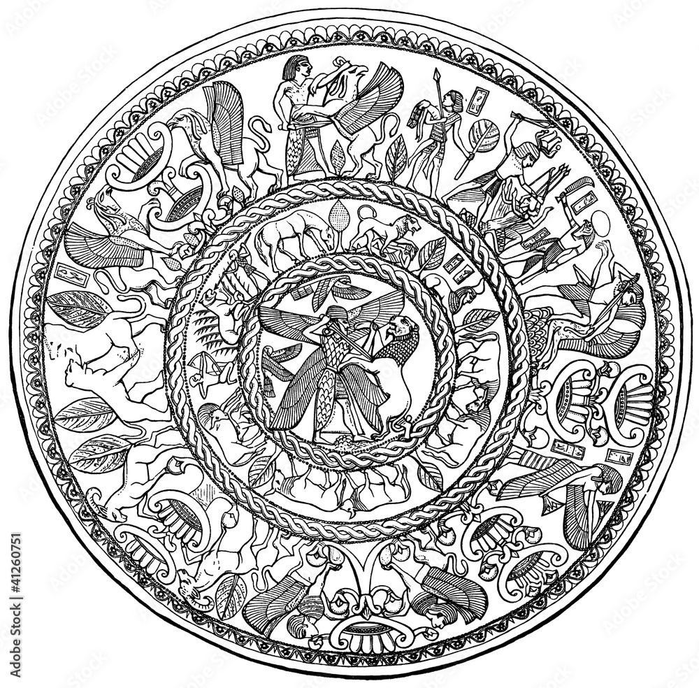 Obraz premium Bowl, Archaic Cypriot.
