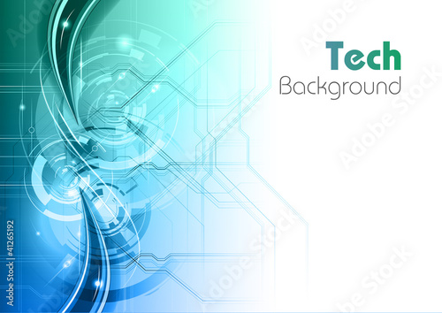 tech background