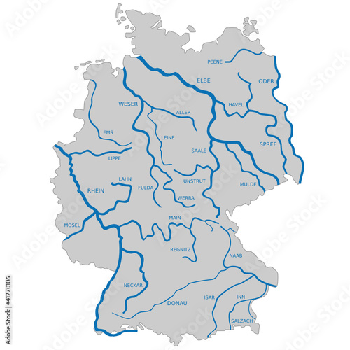 deutschland flüsse