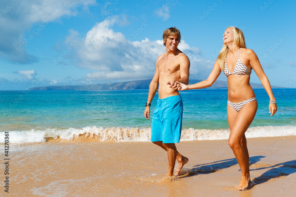 Couple on the Beach Couple on the Beach