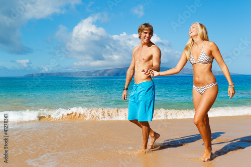 Couple on the Beach