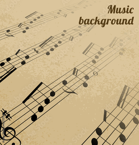 Abstract music background
