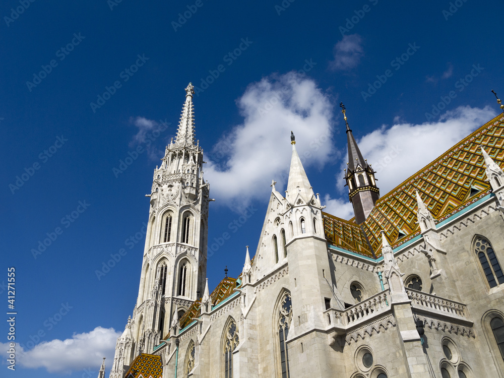 St Matthias Cathedral Fishermens Bastion Budapest Hungary
