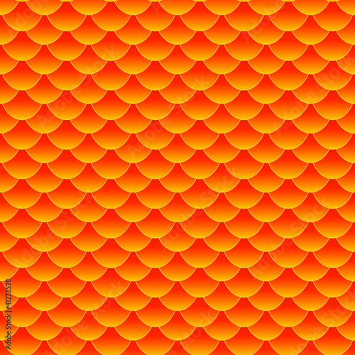 Seamless small goldfish or koi fish scale pattern