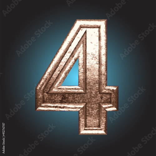 vector Copper figure