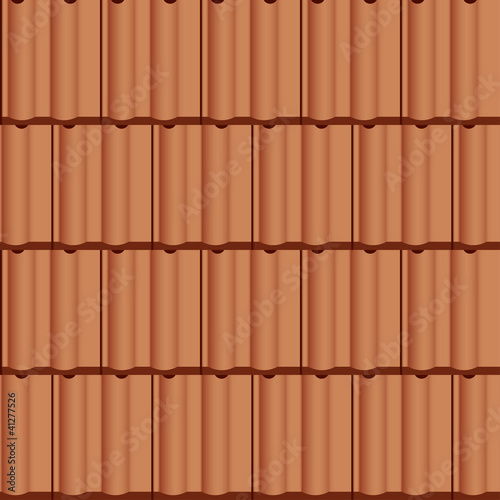vector roof tile seamless background