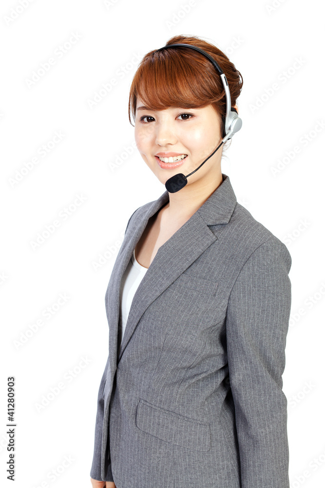 Beautiful business operator. Portrait of asian woman. Beautiful business operator. Portrait of asian woman.