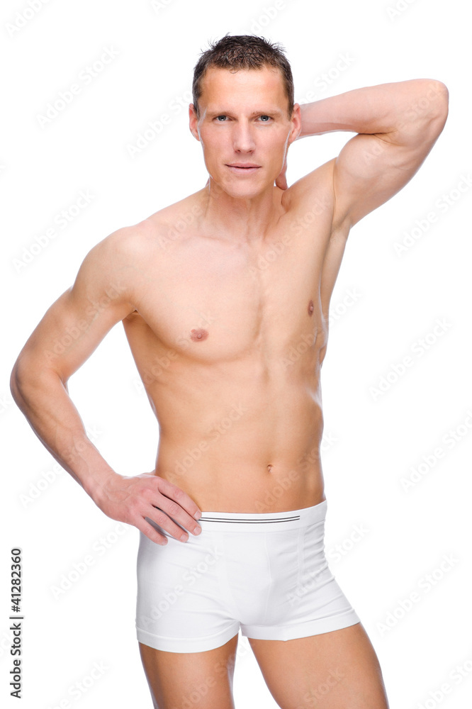 Man with underwear