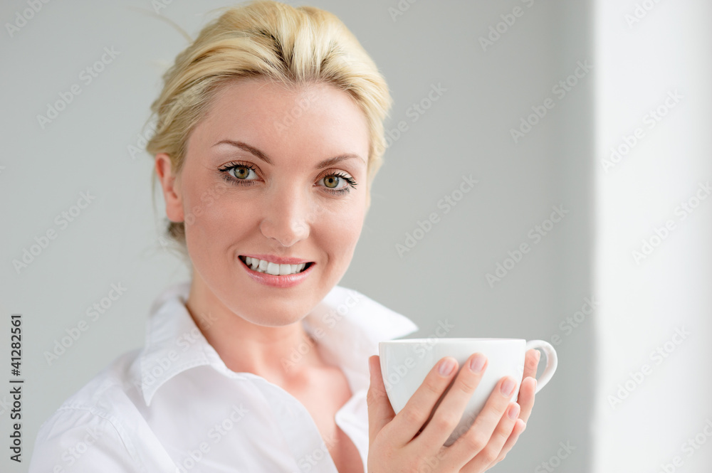 Woman with cup Woman with cup