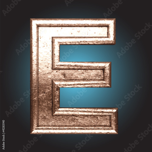 vector Copper figure