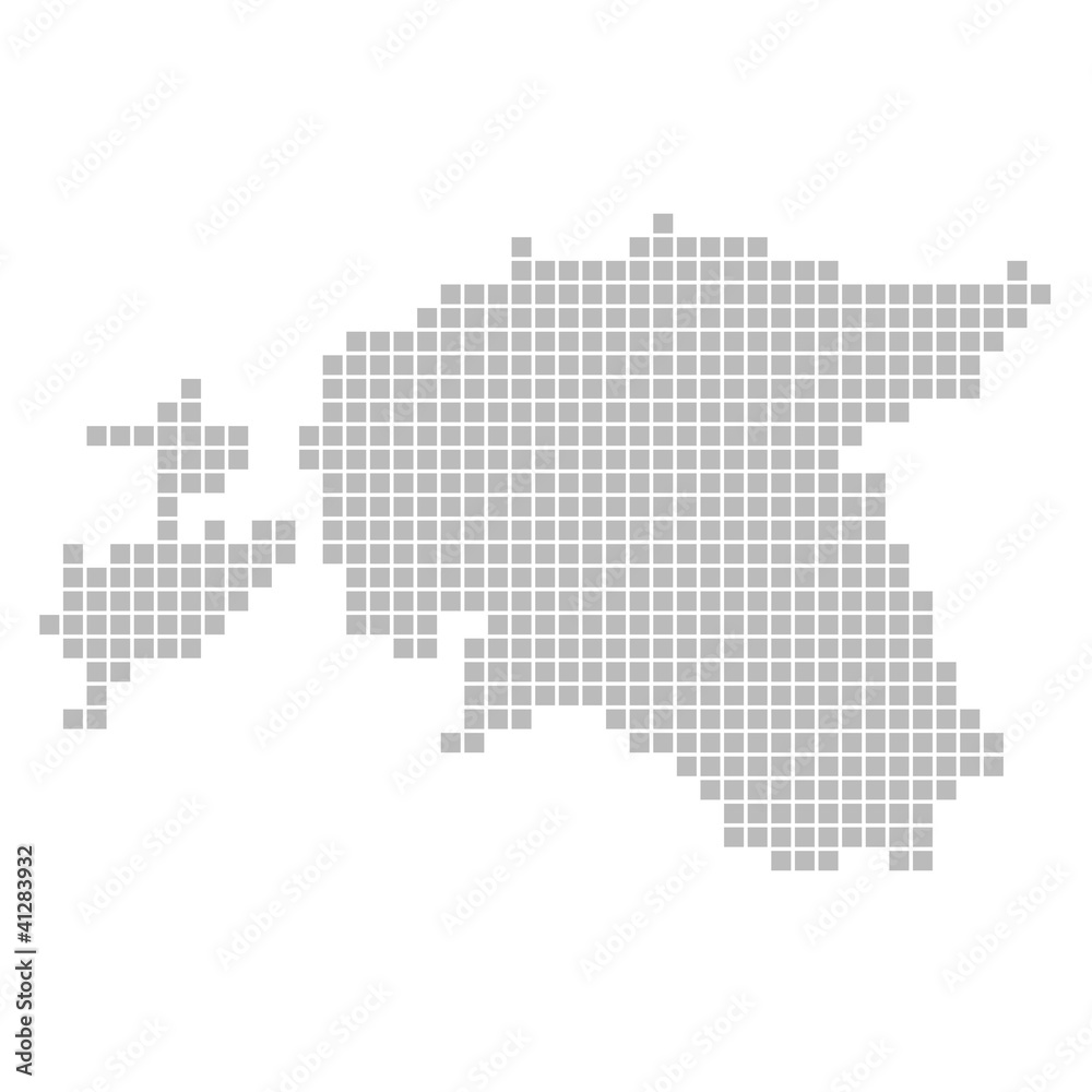 Pixelkarte - Estland