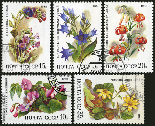 Medicinal Plants, postage stamp