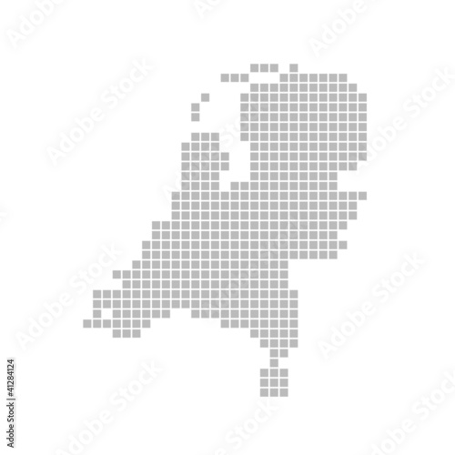 Pixelkarte - Niederlande