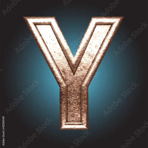 vector Copper figure
