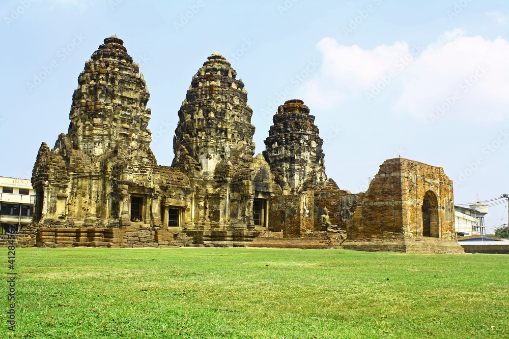 Phra Prang Sam Yod. Lopburi Province, Thailand. Phra Prang Sam Yod. Lopburi Province, Thailand.