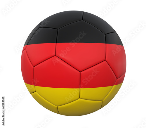 3D soccer ball Germany
