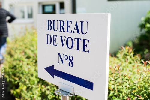 Foto Bureau de vote