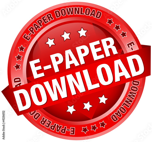 Button Banner "E-Paper Download" Red