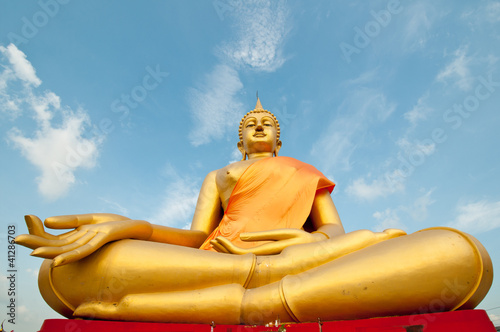 Thai Buddha Golden Statue.