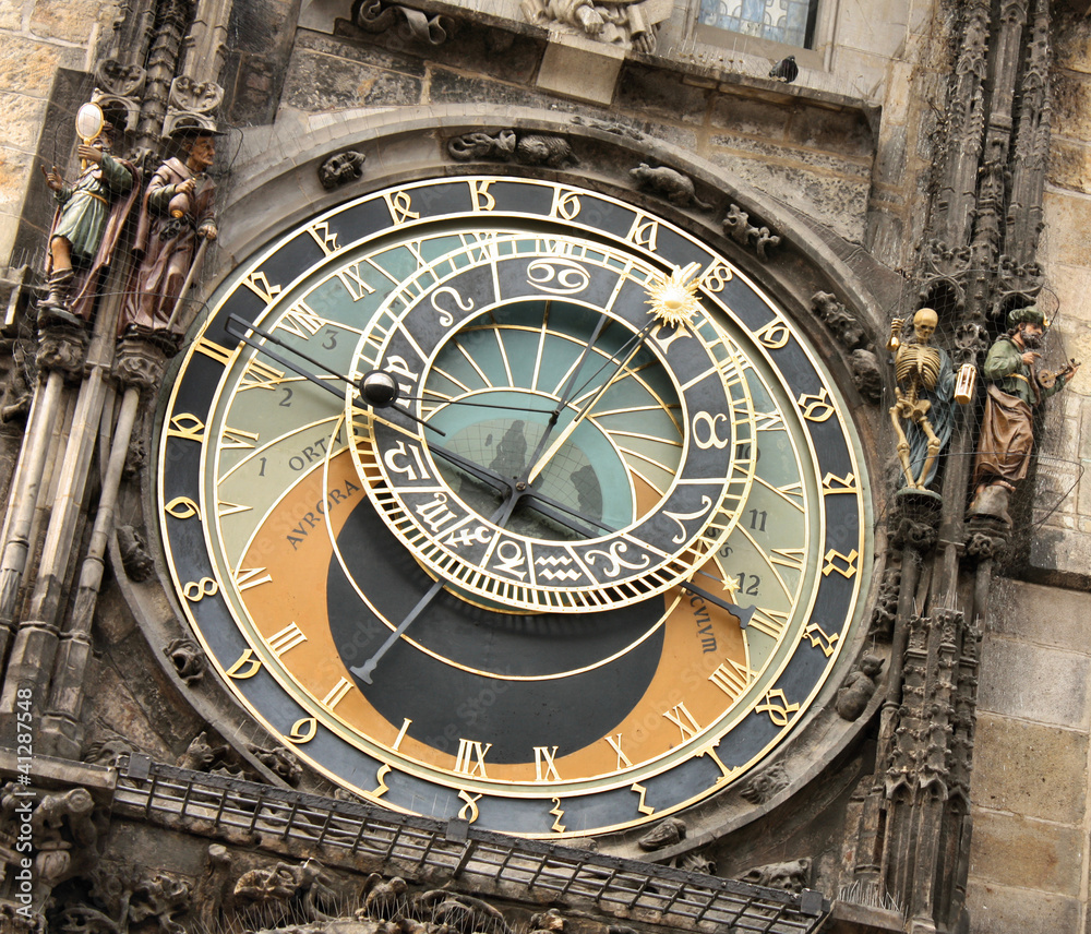 Clock in Prague