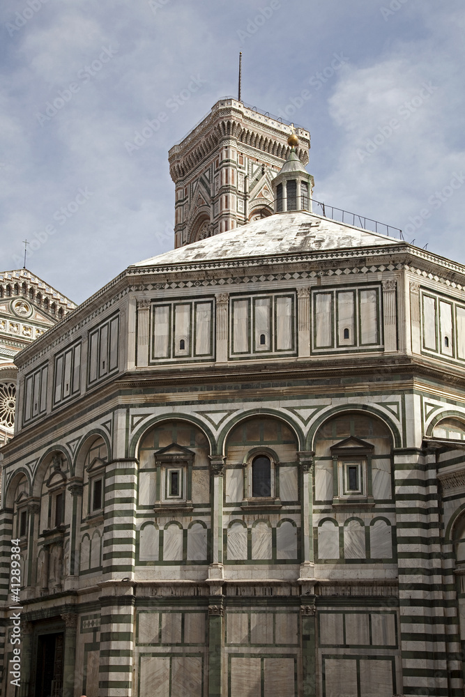 The baptistery of the cathedral