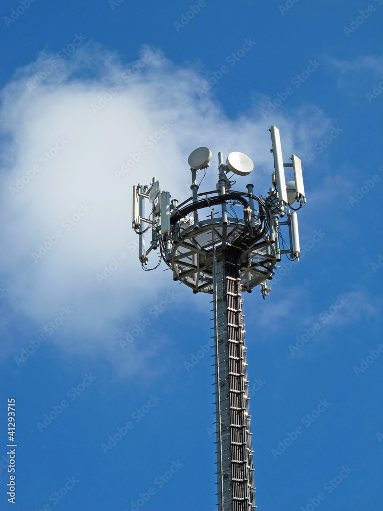 antennas for the transmission of television and telephone signal antennas for the transmission of television and telephone signal
