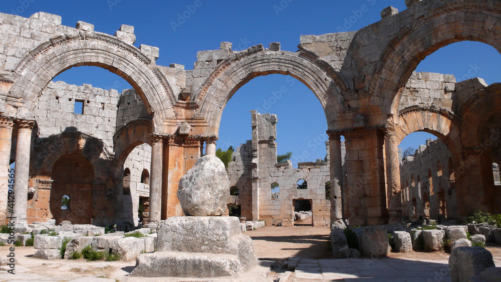 Basílica de San Simeón, Deir Samaan, Syria