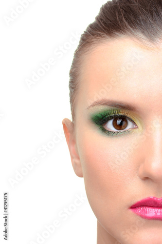 portrait of beautiful woman...
