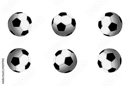 Soccer Ball positions (3D) © lucato