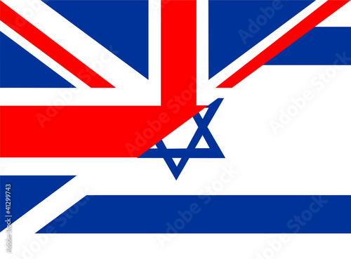 uk israel flag